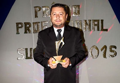 André Selistre recebe Prêmio Profissional de Sucesso 2015