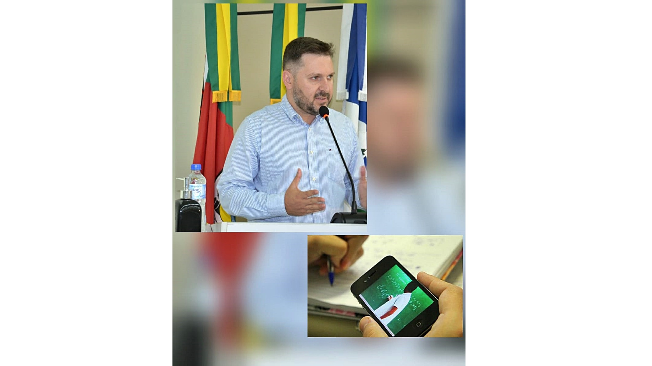 Vereador Gabriel propõe que aparelhos eletrônicos apreendidos sejam revertidos a estudantes