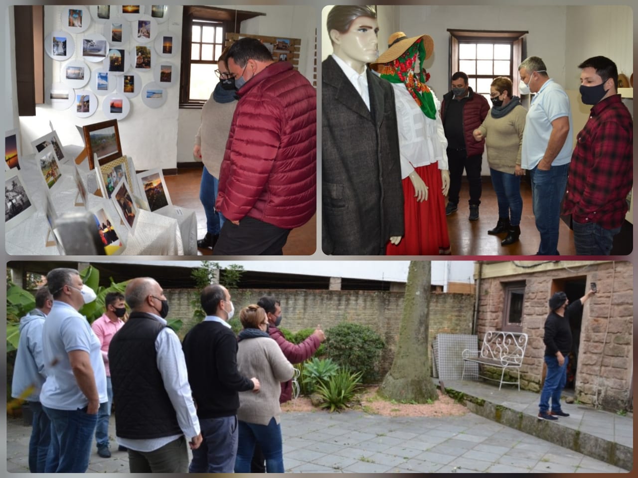 Bacana visita a exposição de fotografias no Museu Caldas Júnior