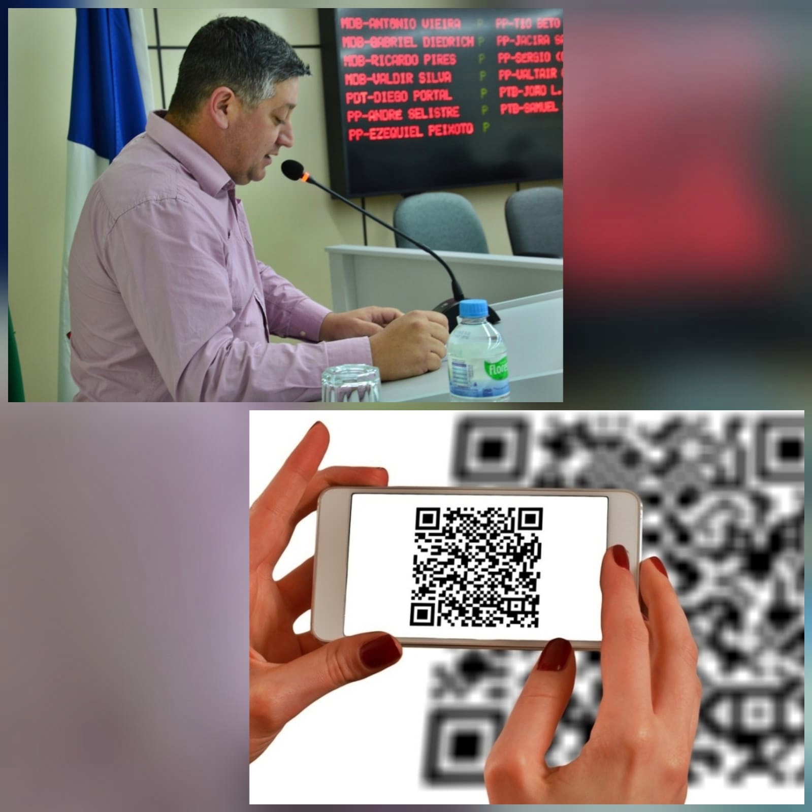 Diego propõe criar sistema de “QR Code” para informações turísticas em Santo Antônio