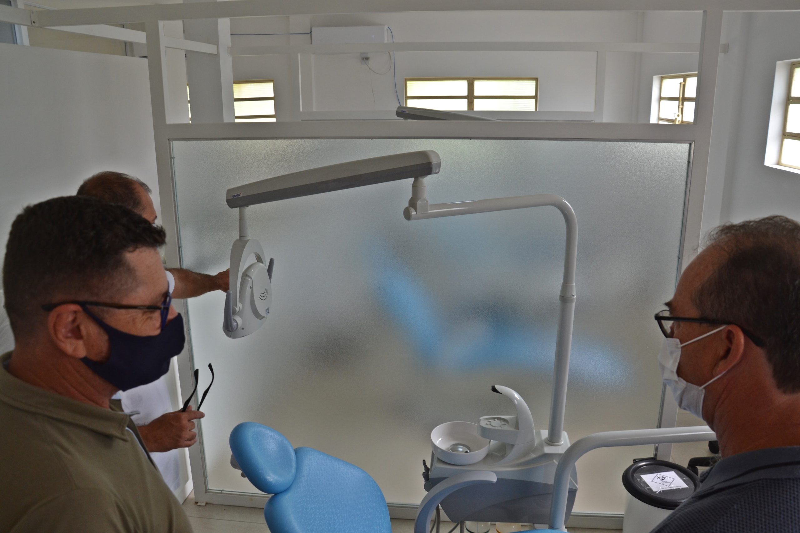 Presidente da Câmara André Selistre visita as novas instalações da Clínica Odontológica, que será inaugurada nos próximos dias, no Posto Central