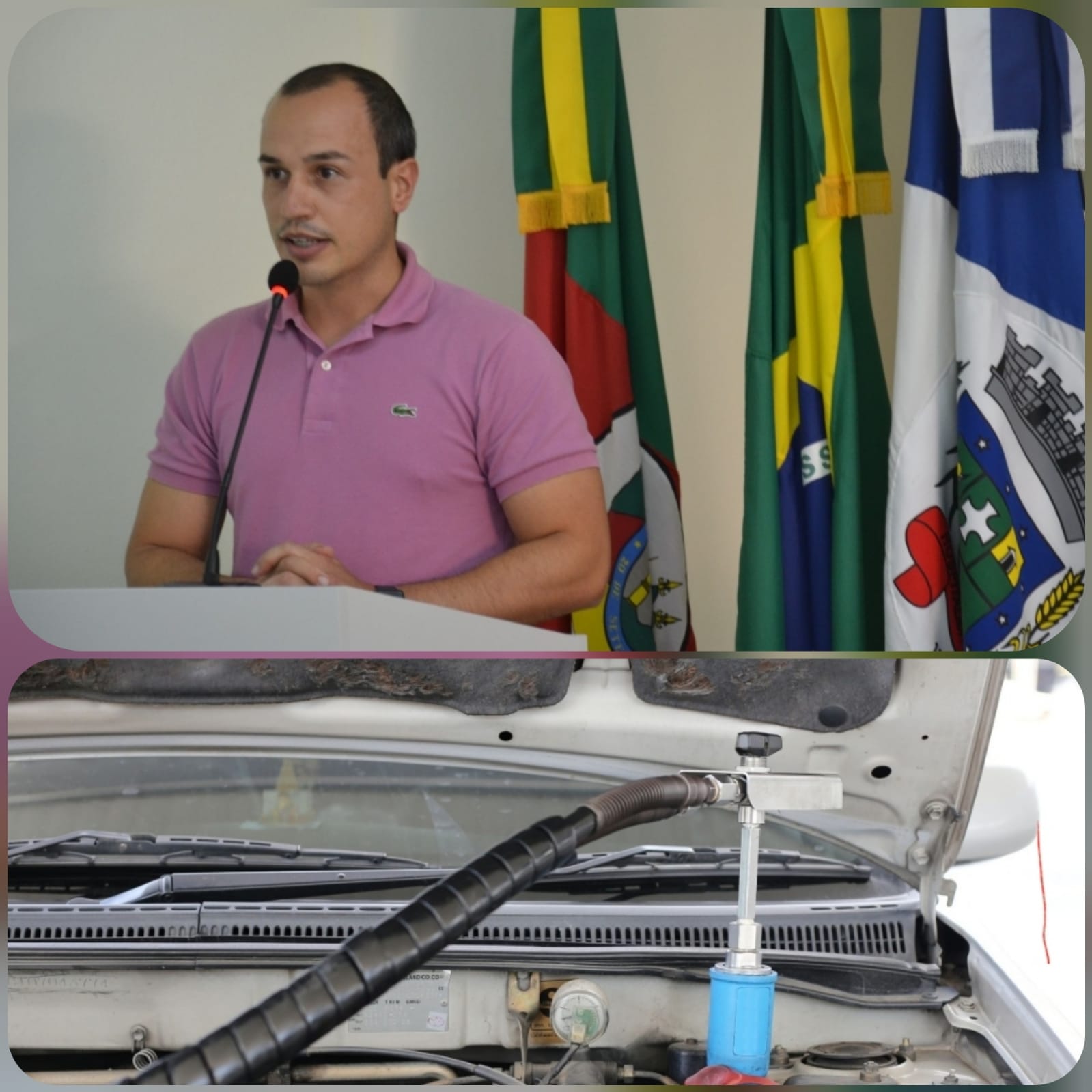 Ezequiel apresenta proposição de instalação de um posto de gás natural em Santo Antônio