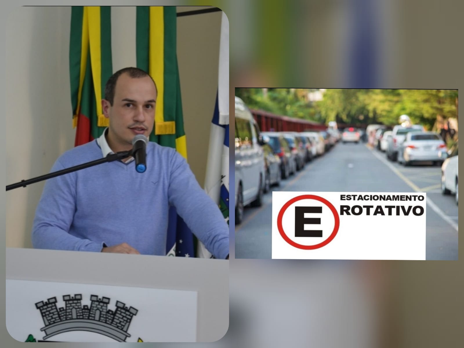 Ezequiel defende implantação de estacionamento rotativo na área central do município