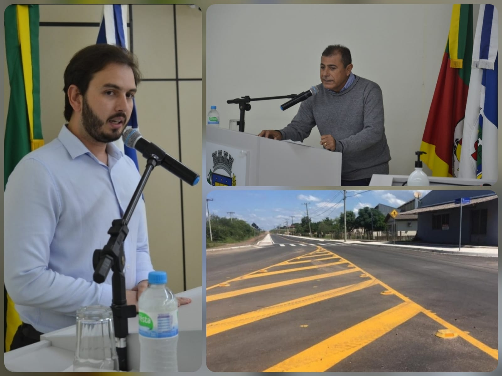 Vereadores do MDB pedem informações sobre projeto de asfaltamento da Porto Emerim