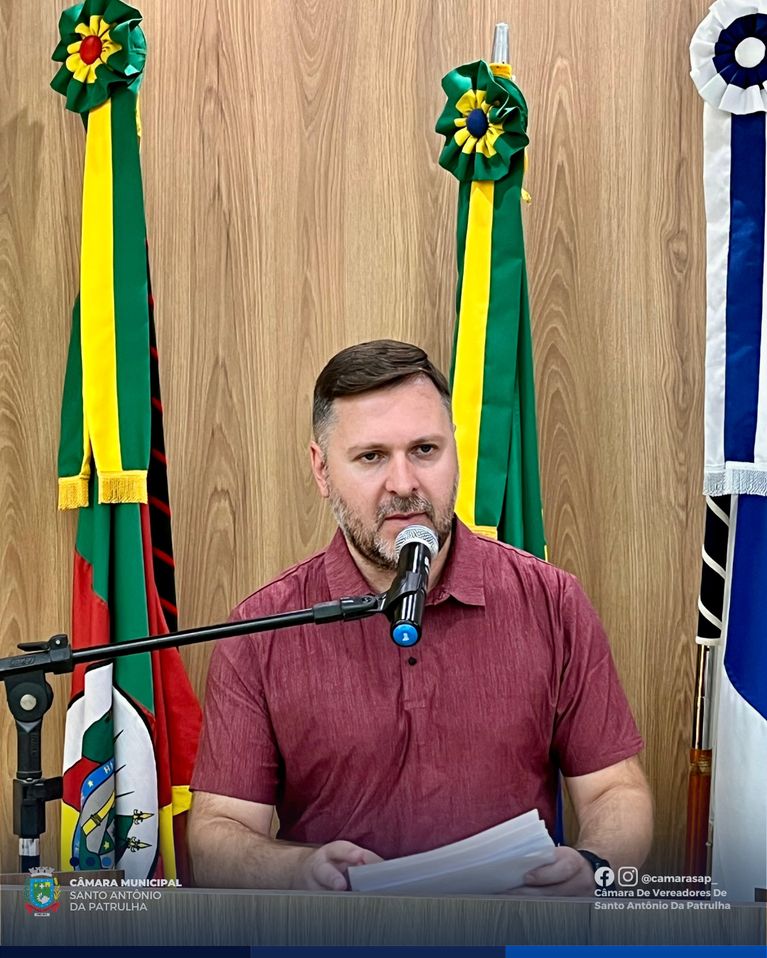 Vereador Gabriel Diedrich cobra providências da CEEE Equatorial por quedas de energia no Centro