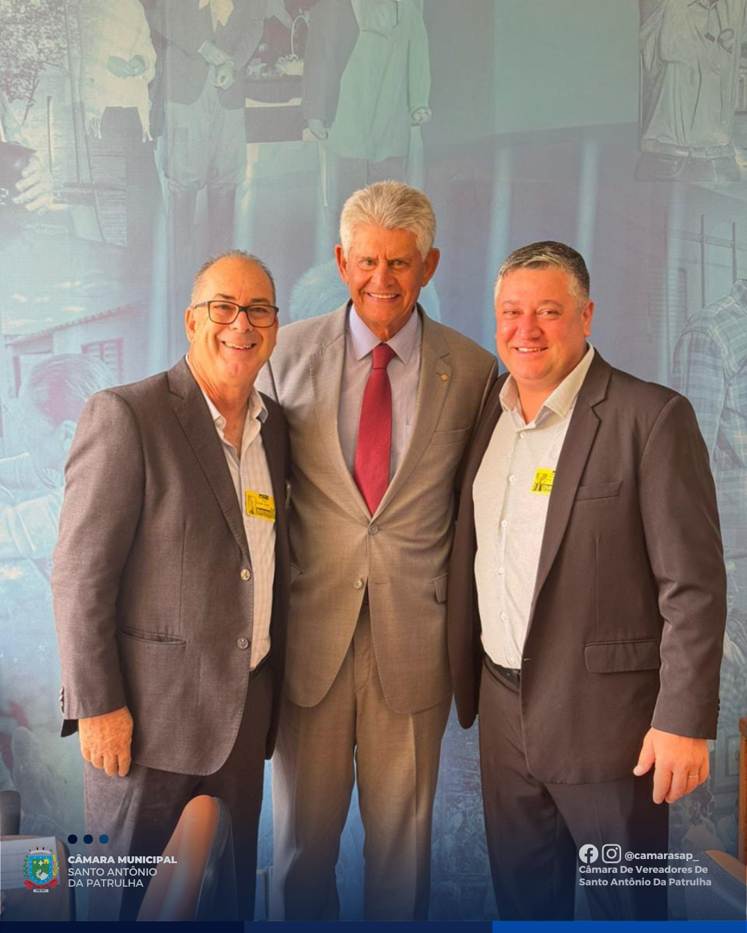 Vereador Diego Portal cumpre agenda em Brasília e articula recursos para Santo Antônio da Patrulha