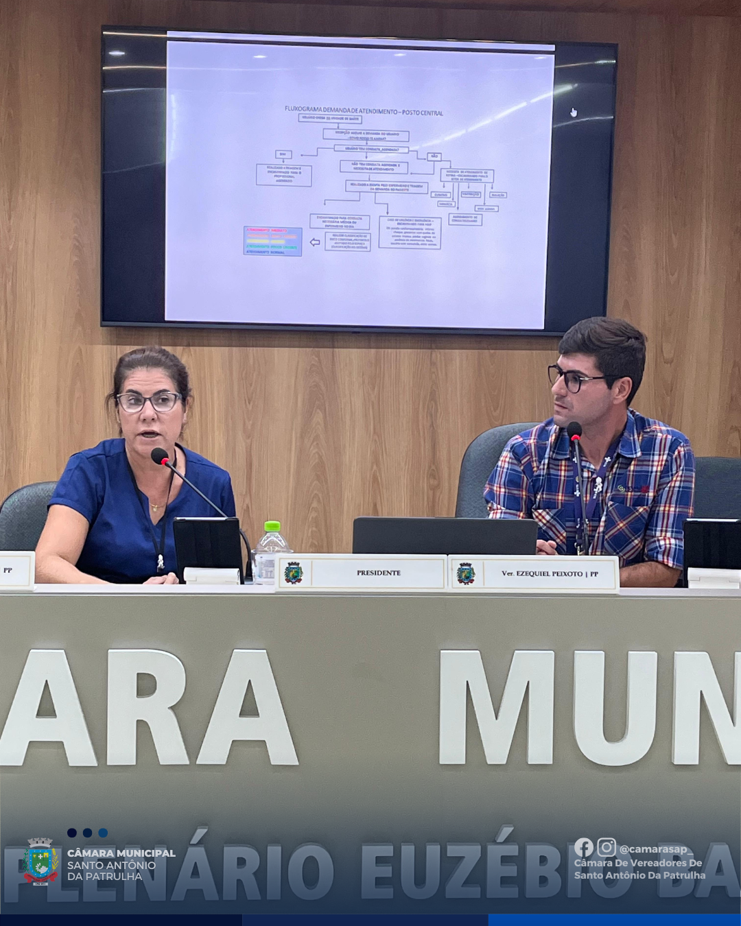 Secretaria da Saúde apresenta sistema de acolhimento e classificação de risco na Tribuna Livre da Câmara