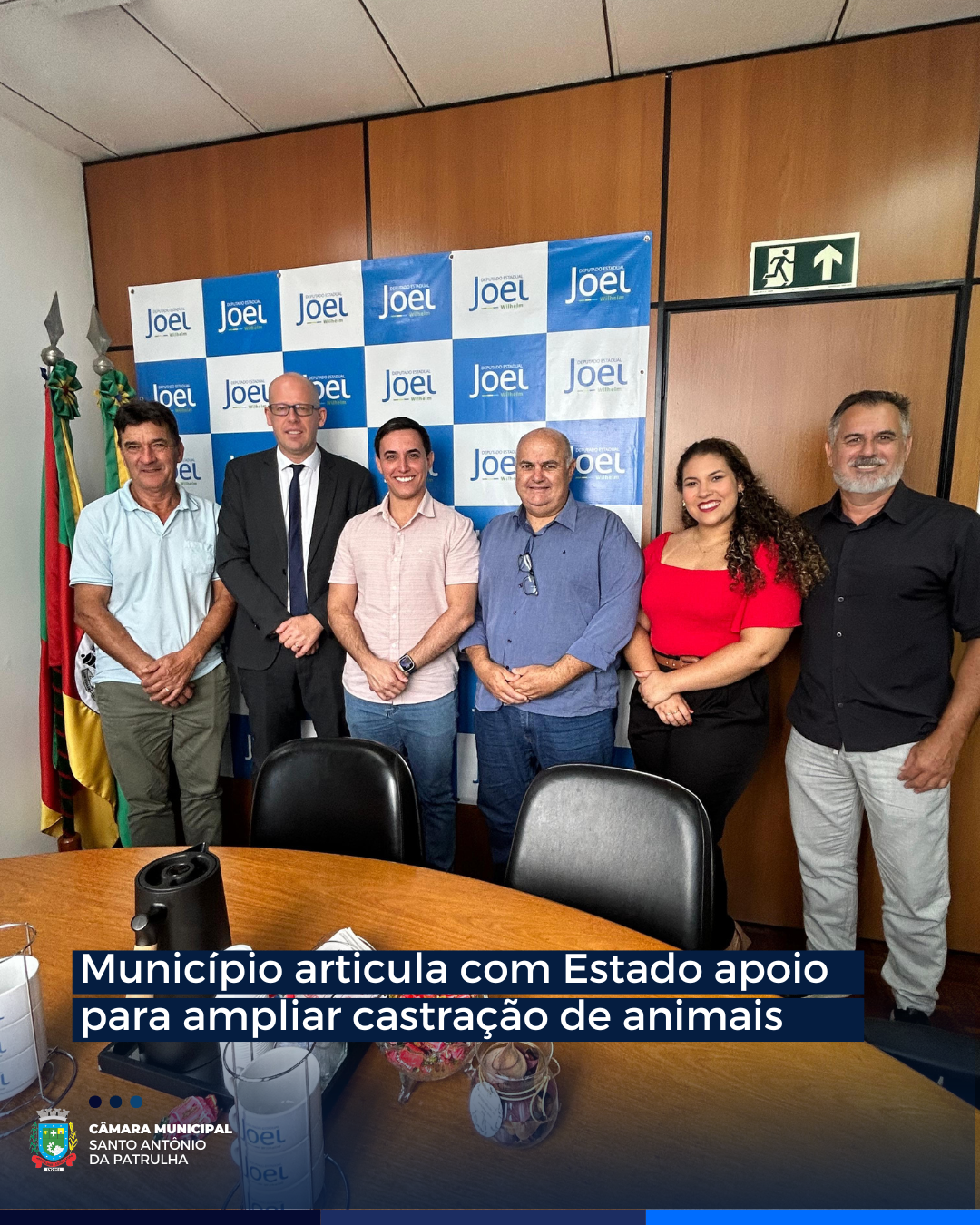 Município articula com Estado apoio para ampliar castração de animais