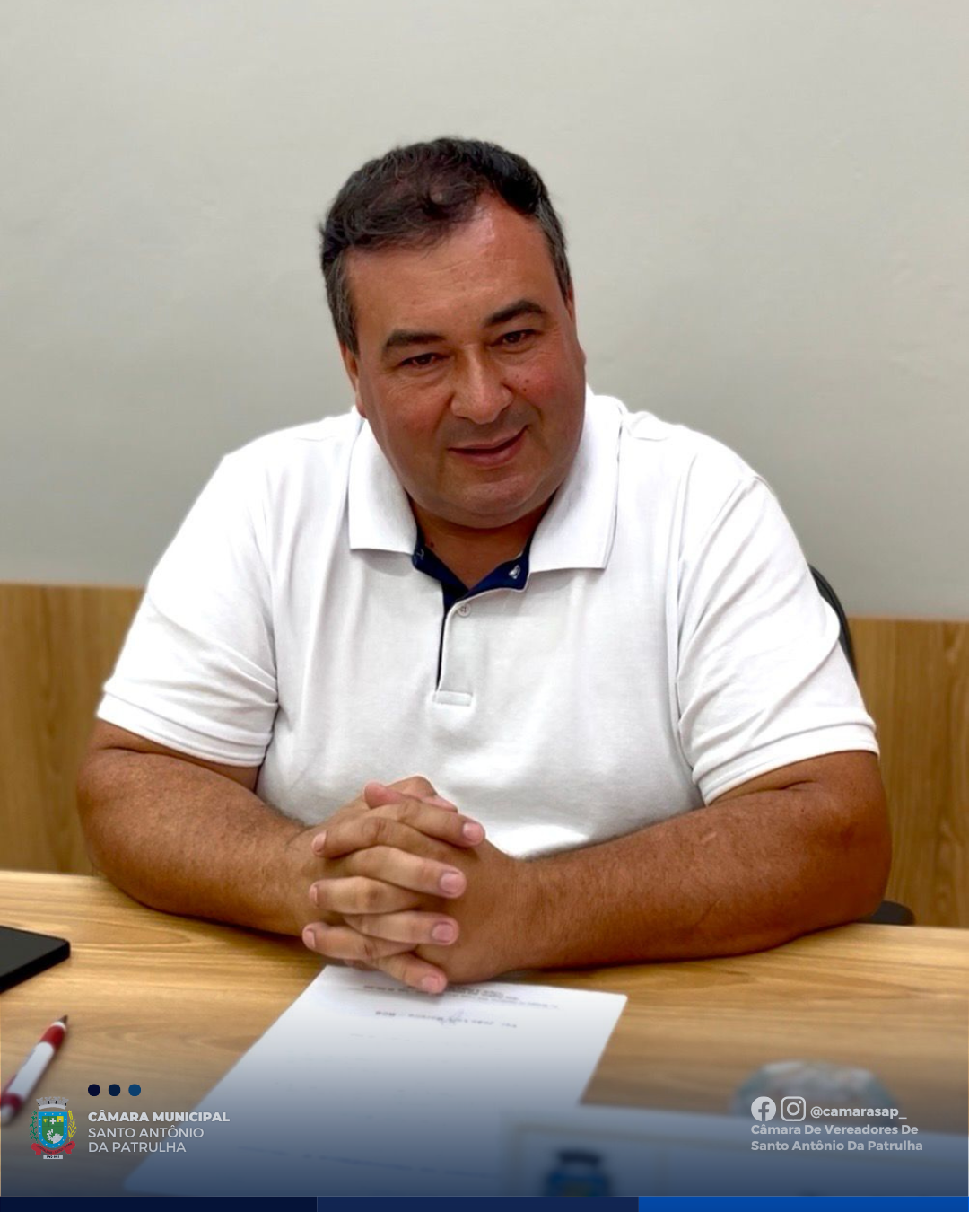 Vereador João Luis Moreira solicita informações sobre reforma do ESF de Evaristo