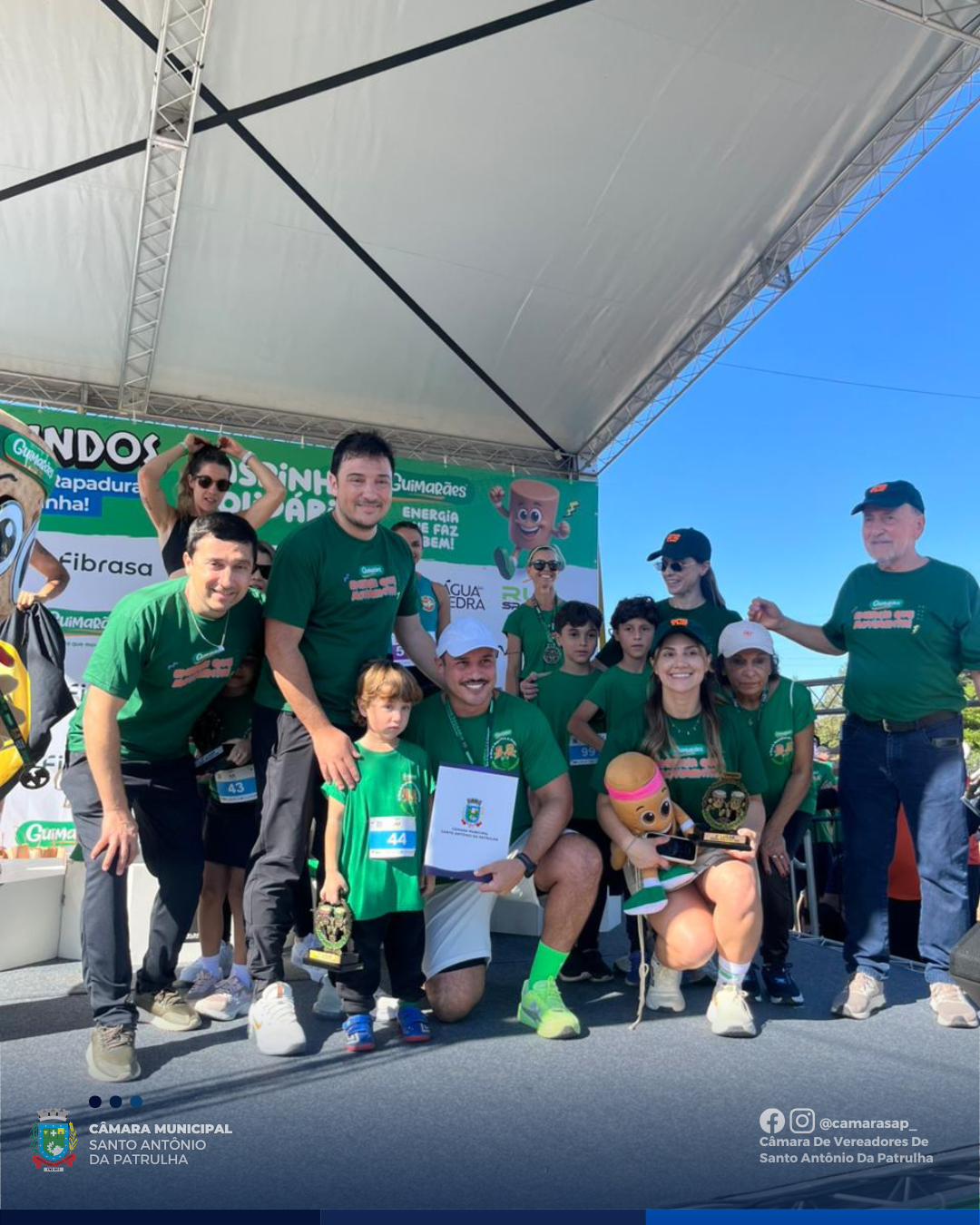 Presidente da Câmara, Ezequiel Peixoto, destaca sucesso de mais uma edição da Raspinha Solidária