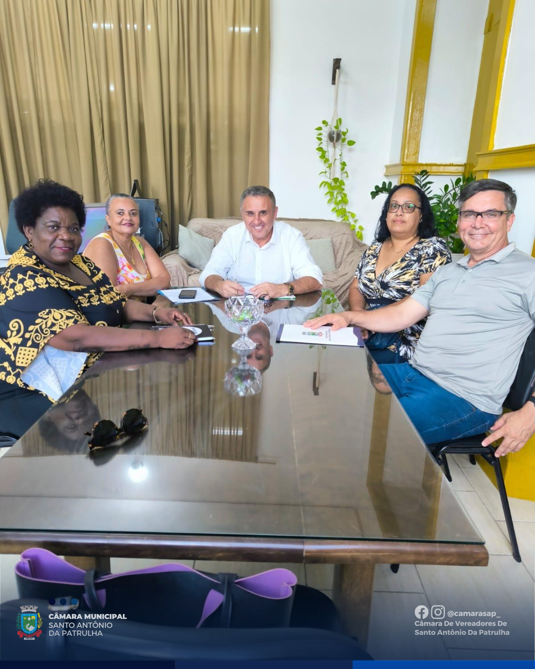 Vereador Valmir Santos e grupo BLACKSAP fortalece planejamento cultural para Consciência Negra