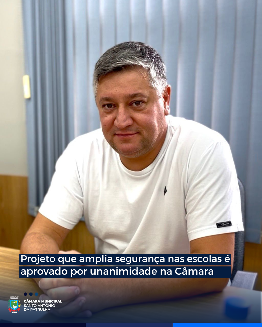 Projeto que amplia segurança nas escolas é aprovado por unanimidade na Câmara