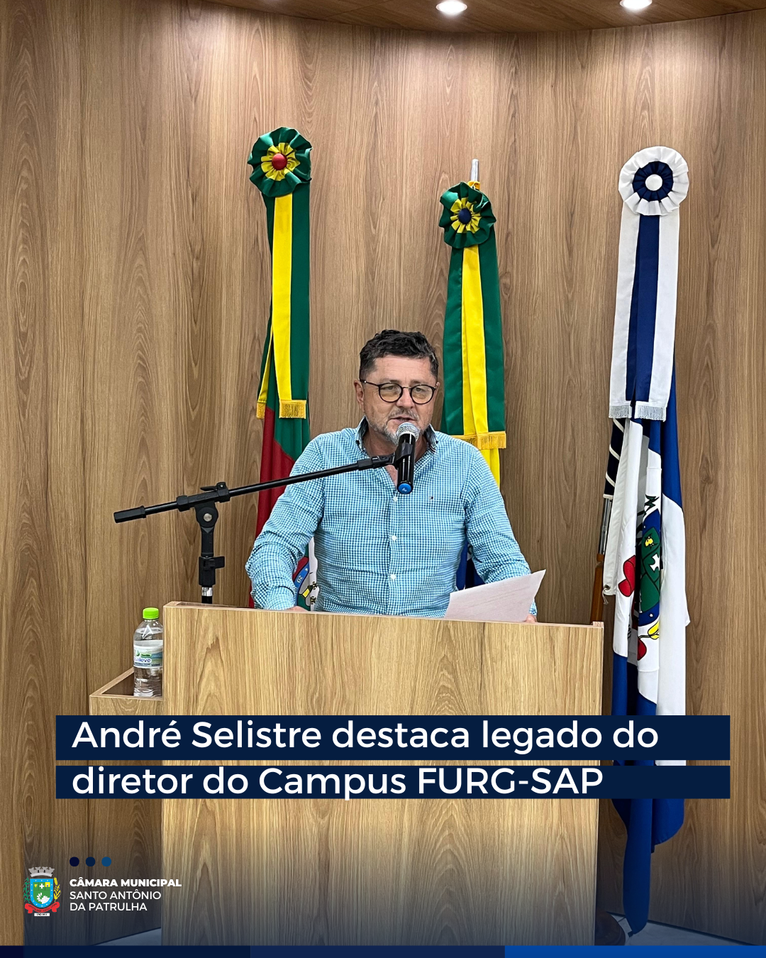André Selistre destaca legado do ex-diretor do Campus FURG-SAP