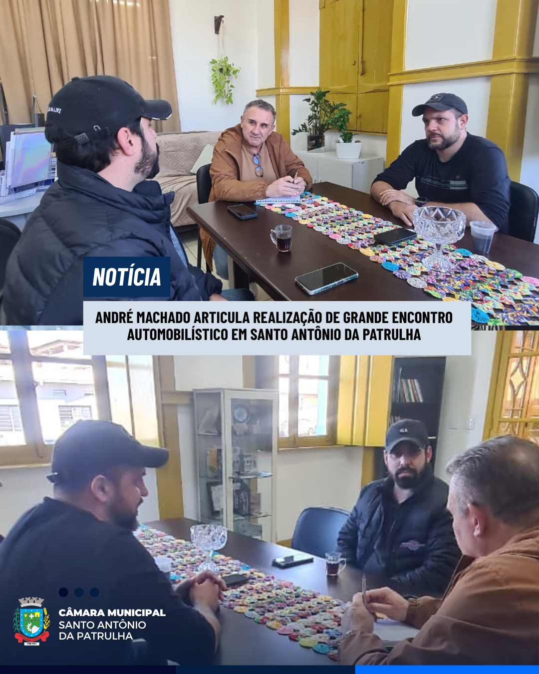 André Machado articula realização de grande encontro automobilístico em Santo Antônio da Patrulha
