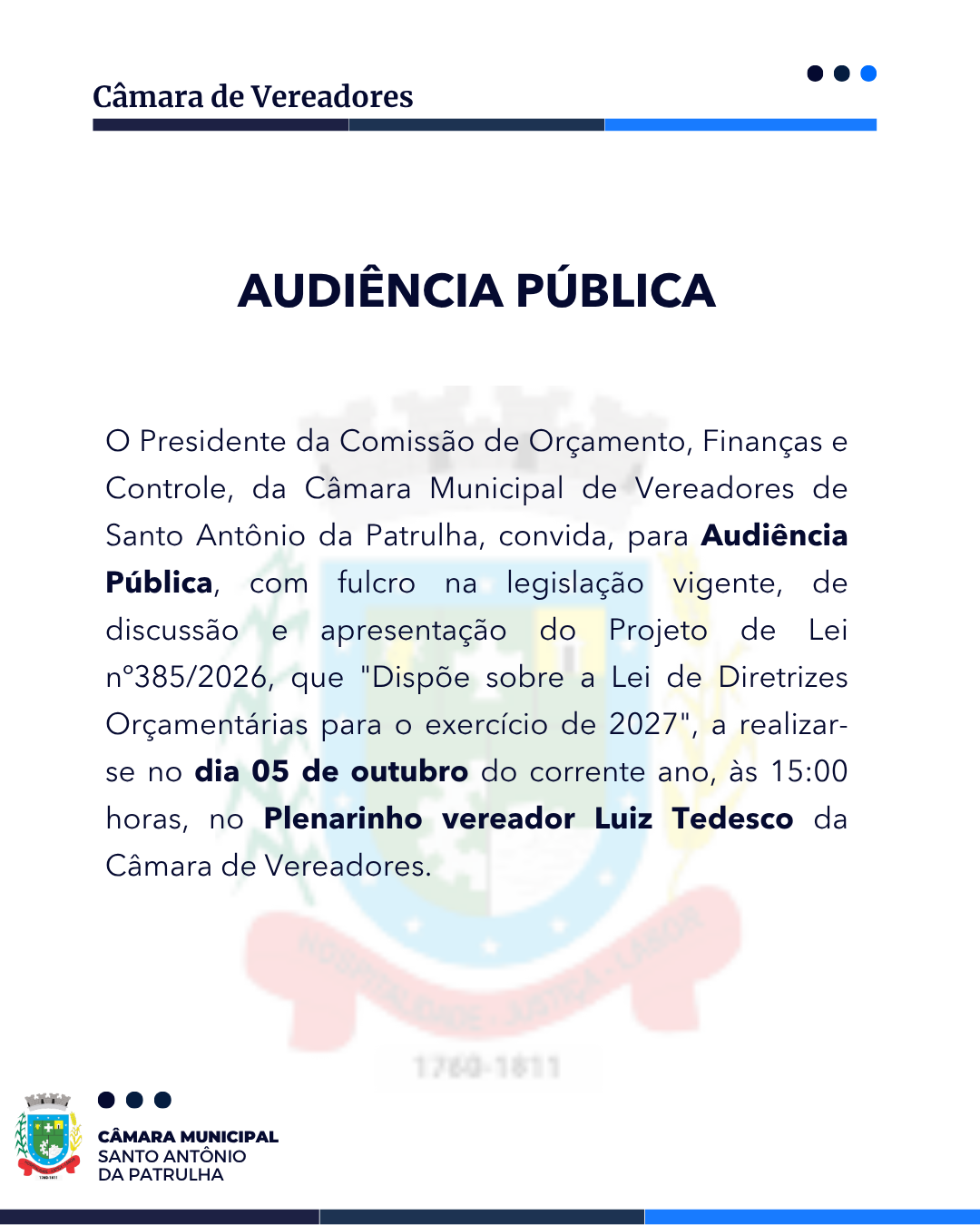 Audiência Pública